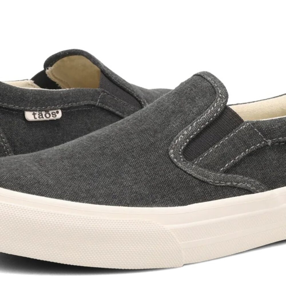 BrandNew! Never worn Taos Charcoal Wash Canvas Rubber Soul sneaker